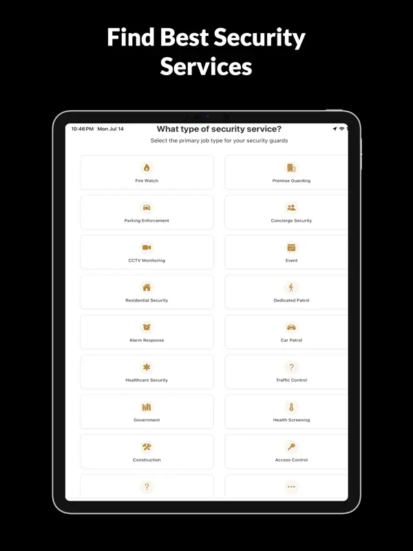 Guardy app — real-time guard activity tracking